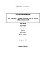 Kutatási anyagok 'How Important is Sexual Orientation in Different Cultures and Work Environments', 1.                