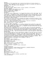 Összefoglalók, jegyzetek 'Measuring the Velocity of Various Objects in Free Fall', 1.                