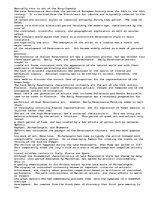 Esszék 'Art in the Renaissance', 1.                