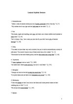 Minták 'Lexical Stylistic Devices', 2.                