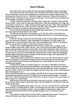 Összefoglalók, jegyzetek 'Curt Cobein (Kurts Kobeins)', 1.                