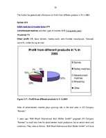 Záródolgozatok 'Competitiveness of J/S Company "Kometa" in the World Market', 38.                