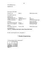 Záródolgozatok 'Competitiveness of J/S Company "Kometa" in the World Market', 68.                