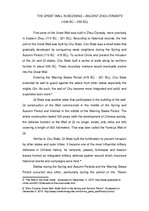 Esszék 'The Great Wall of China', 4.                