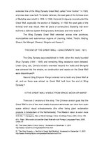 Esszék 'The Great Wall of China', 18.                