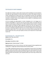 Összefoglalók, jegyzetek 'Berlin - Metropolis in the Heart of Europe', 8.                