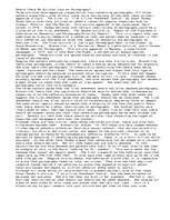 Esszék 'Should There Be Stricter Laws on Pornography?', 1.                