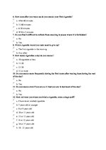 Kutatási anyagok 'The Psychology of Smoking', 12.                