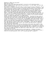 Esszék 'This is a response to the story "where are you going where have you been". It in', 1.                