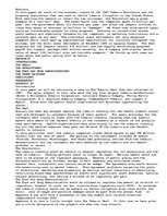 Összefoglalók, jegyzetek 'The Tobacco Deal', 1.                