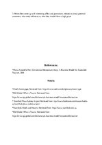 Esszék 'Hotel Introduction to Tourism and Hospitality', 8.                