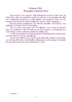 Kutatási anyagok 'Report on "Secrets" Written by Danielle Steel', 2.                