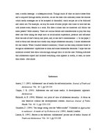 Kutatási anyagok 'Adolescent Sexuality and Mass Media', 8.                