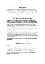 Kutatási anyagok 'Biogrampie d`Arthur Rimbaud', 2.                