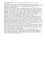 Esszék 'Environment, Geographical Location, and Its Affects on the Early River-Valley
', 1.                