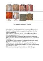 Kutatási anyagok 'Australia', 20.                