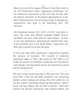 Záródolgozatok 'English-Latvian Simultaneous Interpretation: Target Text Production Related Prob', 10.                