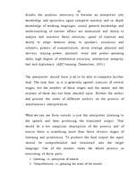 Záródolgozatok 'English-Latvian Simultaneous Interpretation: Target Text Production Related Prob', 20.                