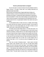 Esszék 'The First Professional Theatres in England', 2.                