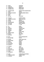 Kutatási anyagok 'Terminology in Hunting', 39.                