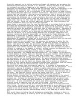 Esszék 'Discuss the Advantages and Disadvantages of a Scientific Approach to the Study o', 1.                