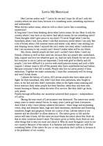 Esszék 'My Homeland Latvia', 1.                