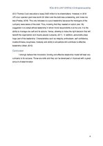 Esszék 'Three Important Success Factors for a Start-up', 4.                