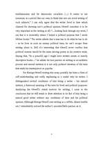 Esszék 'George Orwell "Why I Write"', 3.                