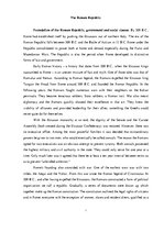 Kutatási anyagok 'The Roman Republic', 1.                