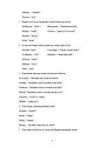 Kutatási anyagok 'Differences between Latvian and English Place Names', 8.                