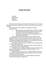 Összefoglalók, jegyzetek 'Book Report "Deadlock"', 1.                