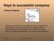 Prezentációk 'Secret of Success for the Company', 6.                