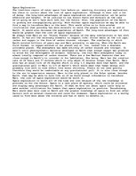 Esszék 'Space Exploration', 1.                