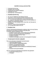 Összefoglalók, jegyzetek 'Die BRD in Europa und in der Welt', 1.                