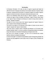 Kutatási anyagok 'The Distinction between Metaphor and Metonymy', 3.                