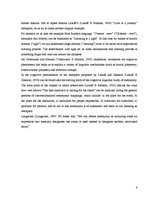 Kutatási anyagok 'The Distinction between Metaphor and Metonymy', 6.                