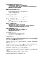 Minták 'Curriculum Vitae ', 2.                