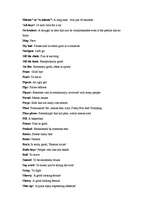 Kutatási anyagok 'Slang in English', 15.                