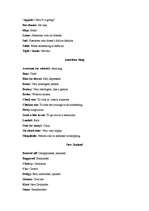 Kutatási anyagok 'Slang in English', 28.                