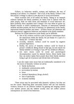 Kutatási anyagok 'Domestic Violence', 1.                