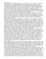 Esszék 'Frankenstein Explains the absence of love in Frankenstein', 1.                