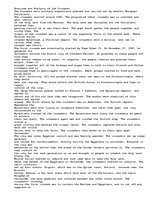 Esszék 'The Crusades', 1.                