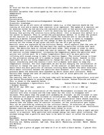 Esszék 'Science-chemistry practical-To find out how the concentrations of the reactants ', 1.                