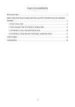 Kutatási anyagok 'Most Used Software Programs for Quantitative Methods in Decision Making', 2.                