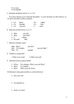 Összefoglalók, jegyzetek 'English for Beginners', 5.                