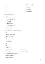 Összefoglalók, jegyzetek 'English for Beginners', 11.                