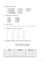 Összefoglalók, jegyzetek 'English for Beginners', 17.                