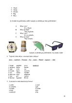 Összefoglalók, jegyzetek 'English for Beginners', 29.                