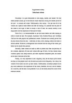 Esszék 'Argumentative Essay. Solarium Cream', 1.                