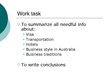 Prezentációk 'Business Travel to Australia', 3.                